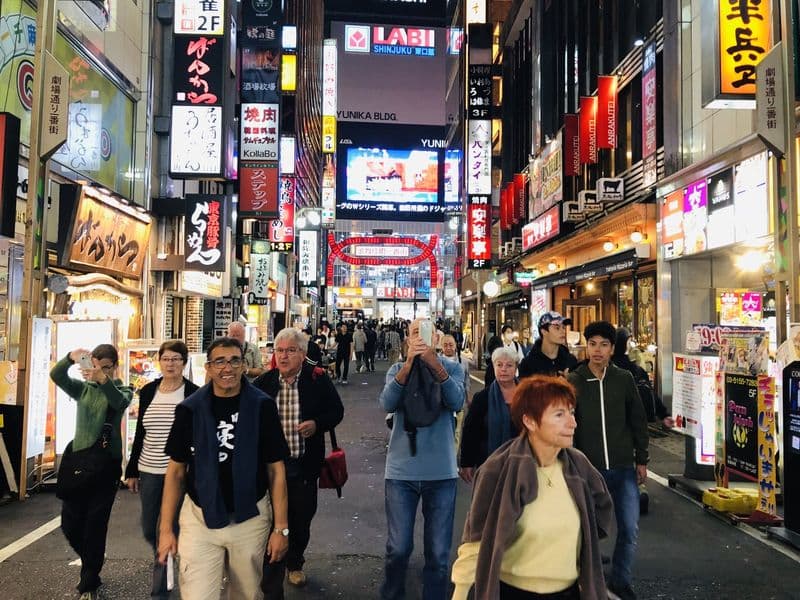 Kabukicho street in Shinjuku